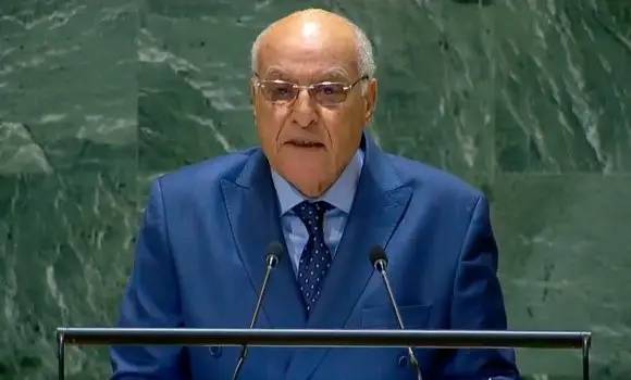 Speech by Minister Ahmed Attaf during the general debate of the UN General Assembly (GA)