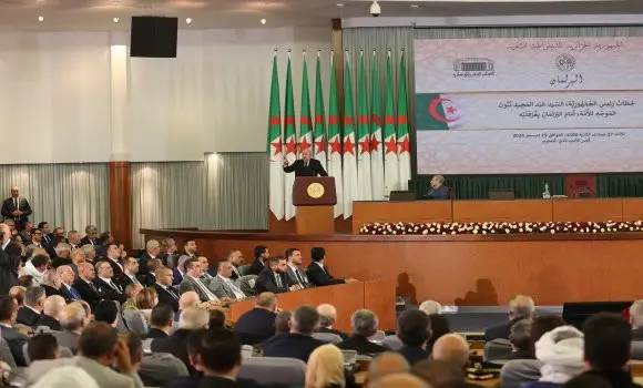 Speech before people’s representatives demonstrates new vision for public affairs management, says President Tebboune