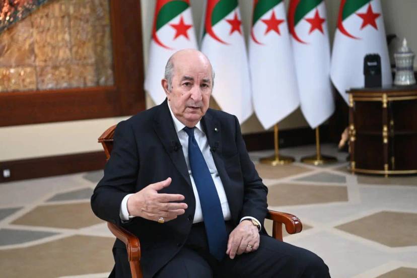 Periodic interview to the national media of the President Abdelmadjid Tebboune